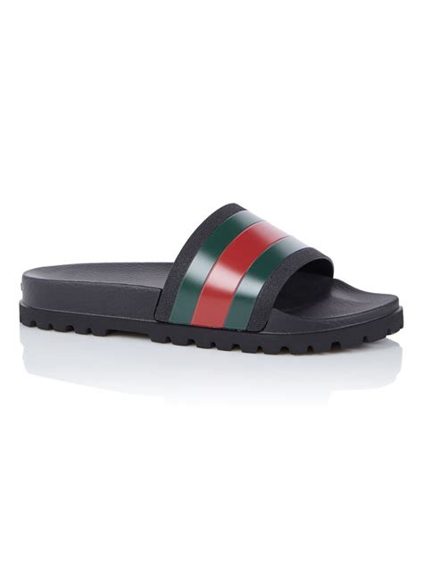 gucci slippers heren zwart|latest gucci slippers for ladies.